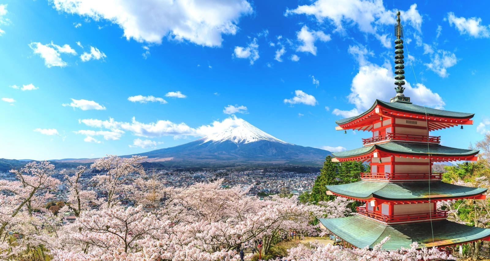 Mount Fuji and Japan scenery