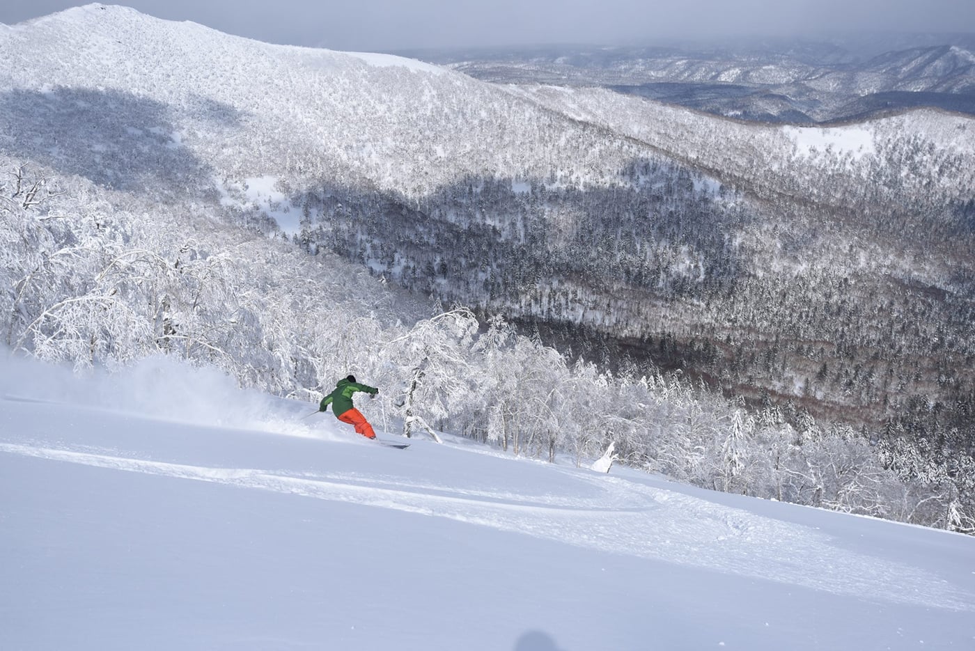 Sahoro Resort winter scenery