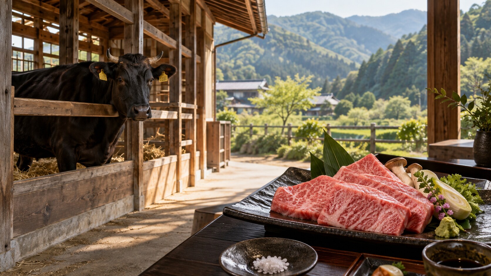Private Wagyu farm and premium Japanese beef experience in Hyogo